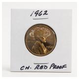 1962 Lincoln Memorial Cent, Proof