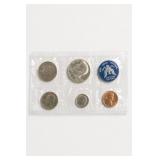 Six-Coin Assorted Group, 1965 SMS Mint Set