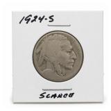 1924-S Buffalo Nickel