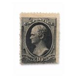 1879 U.S. #190 30Â¢ Soft Paper Postage Stamp