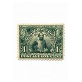 1907 U.S. #328 Captain John Smith One-Cent Stamp