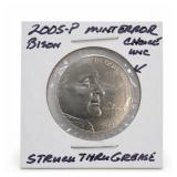 2005-P Jefferson Nickel, Choice UNC, Mint Error