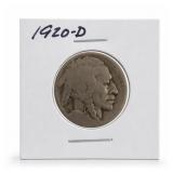 1920-D Buffalo Nickel