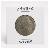 1943-S Jefferson Silver War Nickel