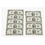 10 2021 $2 Federal Reserve Notes