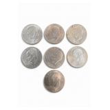 7-Coin Eisenhower Dollar Group
