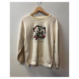 Disney Mickey Mouse Christmas Sweatshirt Size S