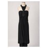 Milly Black Beaded Embellished Dress, Size 4