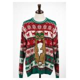 Blizzard Bay XL Christmas Cat Sweater