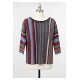 Chaps Petite Striped Knit Top, Petite Small