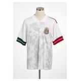 Soccer Jersey Number 9 White Green Red