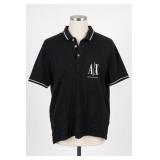 Armani Exchange Icon Period Polo Shirt Size L