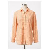 Jones New York Signature Cotton Gingham Shirt