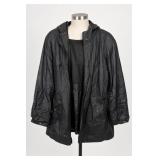 Gracca Gallery Company 3X Black Hooded Jacket