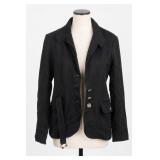 Fashion Contour Collection Black Blazer Size M