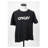 Oakley Regular Fit Black T-Shirt Made In Mexico