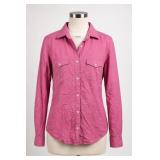 Calvin Klein 100% Cotton Button-Front Shirt