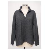J.Crew Knit Goods Quarter-Zip Pullover, Size L