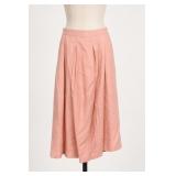 LINGLAM Pink Draped Skirt