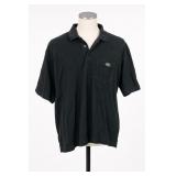 Lacoste Made In France Black Polo Shirt Size 5