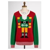 Ugly Christmas Sweater Elf Design Size S