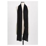 Black Sheer Scarf