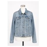 Time And Tru Denim Jacket, Size L (12-14)