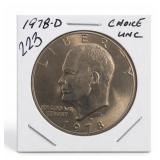 1978-D Eisenhower Dollar, Choice UNC