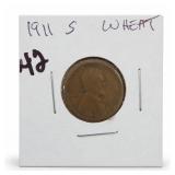 1911-S Lincoln Wheat Cent