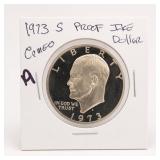 1973-S Eisenhower Dollar, Cameo Proof