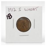 1912-S Lincoln Wheat Cent