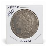 1897-O Morgan Dollar, Silver