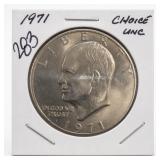1971 Eisenhower Dollar, Choice UNC