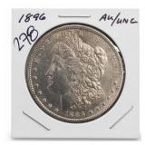1896 Morgan Dollar, UNC, Silver