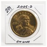 2005-D Sacagawea Dollar, Choice UNC