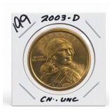 2003-D Sacagawea Dollar, UNC