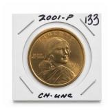 2001-P Sacagawea Dollar, CH. UNC