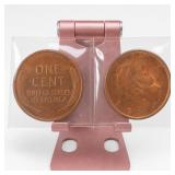 2pc 1 Oz .999 Fine Copper Rounds