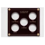 Morgan Dollar Plastic Holder