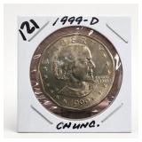 1999-D Susan B. Anthony Dollar, UNC