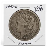 1891-O Morgan Dollar, Silver