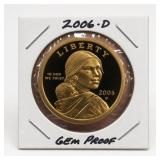 2006-D Sacagawea Dollar, Gem Proof
