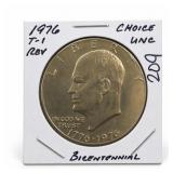 1976 Bicentennial Eisenhower Dollar, Choice UNC T1