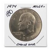 1974 Eisenhower Dollar, MS64+