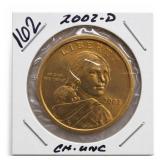 2002-D Sacagawea Dollar, Choice UNC