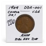 1909 Wheat Cent, DDR-001