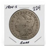 1904-S Morgan Dollar, Silver