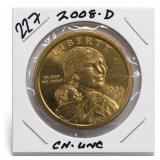 2008-D Sacagawea Dollar, UNC