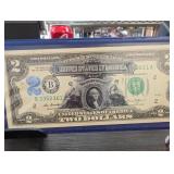 1899 $2 Silver Certificate Commemorative, UNC