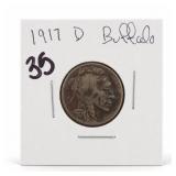 1917-D Buffalo Nickel
